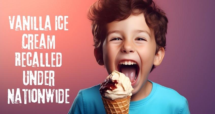 Vanilla Ice Cream Recalled Under Nationwide